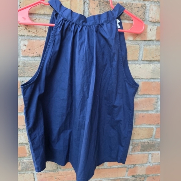 J. Crew Dark Blue Top - Picture 2 of 8